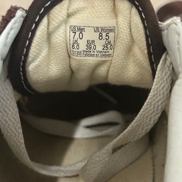 Vans Old Skool Men's Athletic Skate Shoes Sneakers Size 7 Brown - Picture 8 of 8